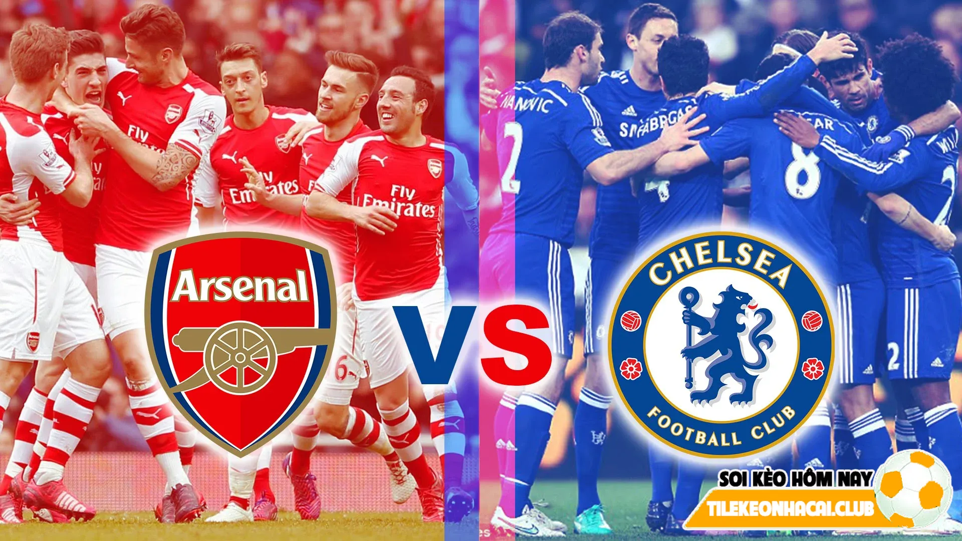 Derby thành London - Chelsea vs Arsenal