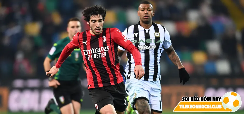 Các số liệu thống kê về AC Milan gặp Udinese