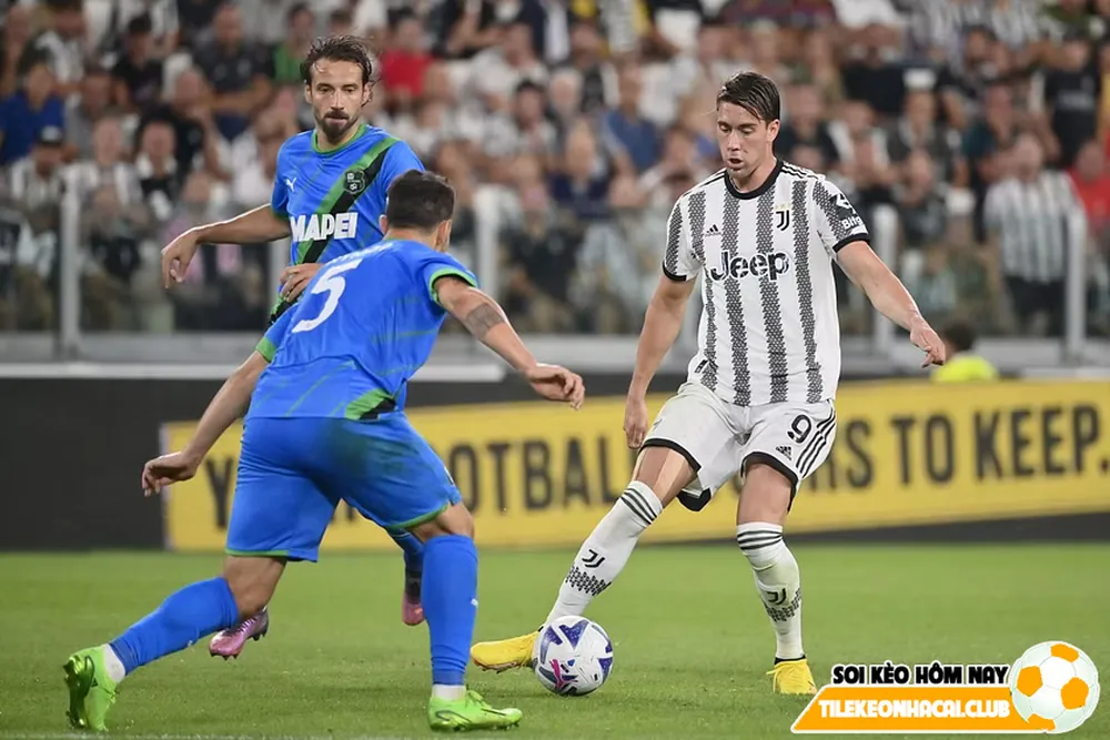 Số liệu thống kê về Juventus gặp Sassuolo