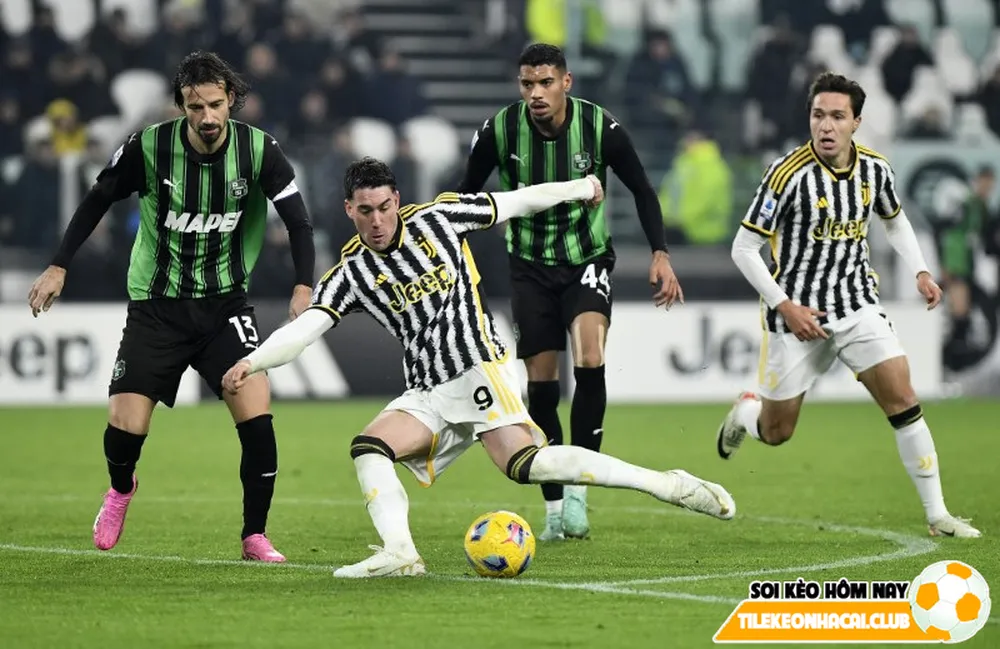 Diễn biến chính Juventus gặp Sassuolo